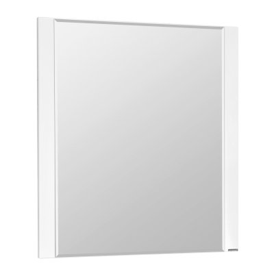 Зеркало Ария 80, цвет белый (Акватон)